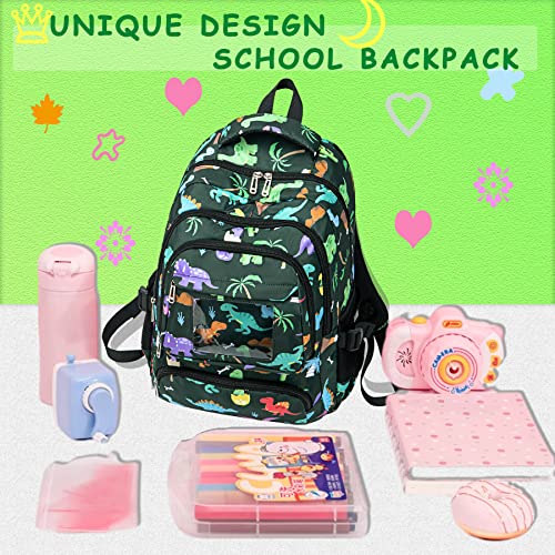 HotAdsFW Backpack with lunch box for Boys Preschool Backpack with Lunch Bag Toddler Kindergarten School Bookbag with Lunch Box Cute Backpacks for Elementary School