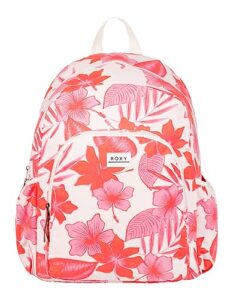 roxy women's moon magic backpack, pale dogwood lhibiscus, one size