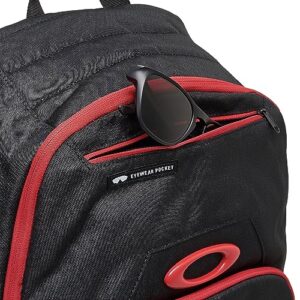 Oakley Enduro 25Lt 4.0 Backpack, Black/Red, One Size