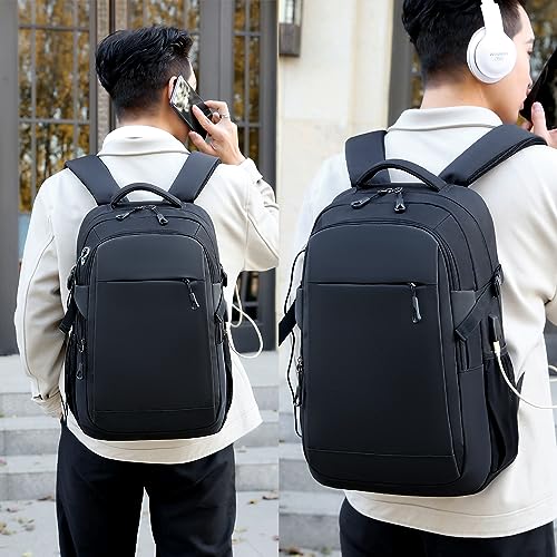 Kamlui Laptop Backpack for Men 15.6 Inch 16 Travel Business Trip Waterproof Computer Case Laptop Bag