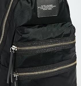 Marc Jacobs Women's The Large Backpack, Black, One Size