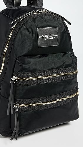 Marc Jacobs Women's The Large Backpack, Black, One Size