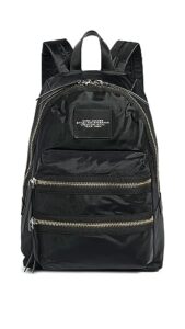 marc jacobs women's the large backpack, black, one size