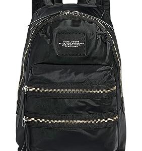 Marc Jacobs Women's The Large Backpack, Black, One Size