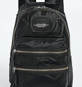 Marc Jacobs Women's The Large Backpack, Black, One Size