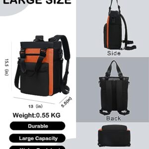 BASICPOWER Backpack Purse for Women Convertible Laptop Tote Work Diaper Bag Nurse Teacher Bag for Travel