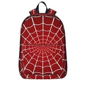 affilleve spider web cobweb backpacks for men women book bag travel hiking camping work
