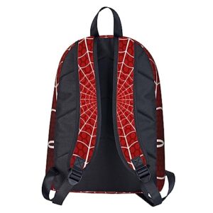 Affilleve Spider Web Cobweb Backpacks for Men Women Book Bag Travel Hiking Camping Work