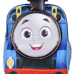 AI ACCESSORY INNOVATIONS Thomas The Train and Friends 14" Kids School Travel Backpack Bag For Toys w/ 3D Character Front Pocket