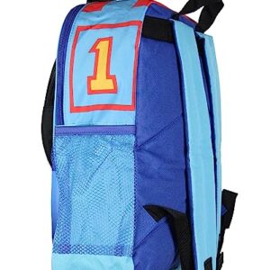 AI ACCESSORY INNOVATIONS Thomas The Train and Friends 14" Kids School Travel Backpack Bag For Toys w/ 3D Character Front Pocket