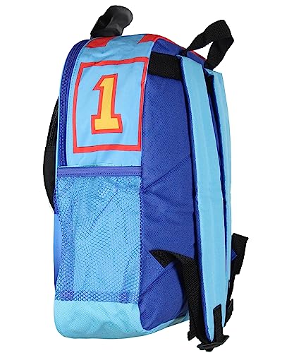 AI ACCESSORY INNOVATIONS Thomas The Train and Friends 14" Kids School Travel Backpack Bag For Toys w/ 3D Character Front Pocket