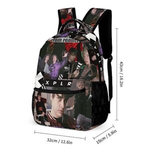 Hei Bai.JZQ 3 In 1 Backpack Set Bookbag With Lunch Box And Pencil Case