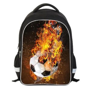 cswmzqzy soccer themed backpack for kids grades 1-5