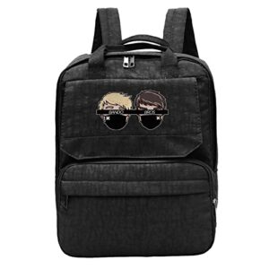 ciicd sam womens backpacks xplr girls golbach daypacks (black)