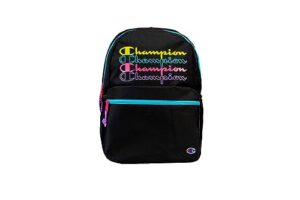 champion youthquake backpack - black/multi - one size