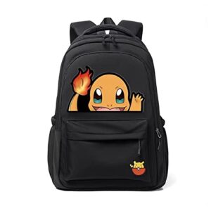 ruilihiao fashionable cool anime computer backpack lightweight laptop bags school bag outdoor travel daypack bookbag (picture 1)