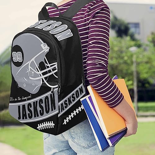 M YESCUSTOM Personalized Children Schoolbags Add Your Name Students Shoulder Bag for Son Daughter, Custom Multifunctional Kids School Backpack Boys Girls School Bag for School Season