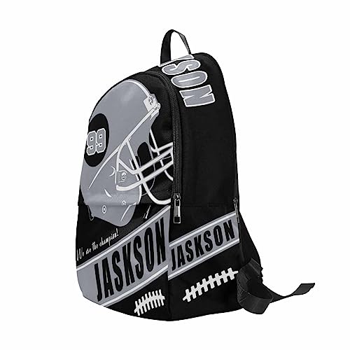 M YESCUSTOM Personalized Children Schoolbags Add Your Name Students Shoulder Bag for Son Daughter, Custom Multifunctional Kids School Backpack Boys Girls School Bag for School Season