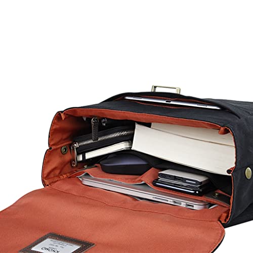 KNOMO Falmouth 16 inch Laptop Backpack Flap Closure Business Computer Bag Travel Rucksack Daypack