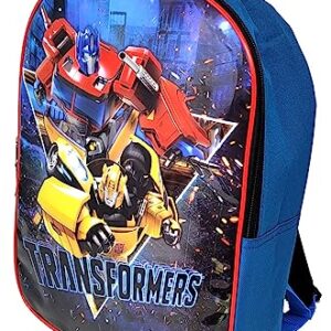 Transformers 15" Backpack Optimus Prime Bumblebee Autobots Boys Kids School Bag