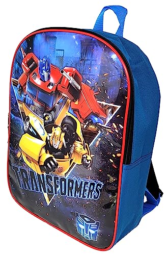 Transformers 15" Backpack Optimus Prime Bumblebee Autobots Boys Kids School Bag