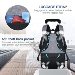 LCKPENG Extra Large Backpack, Big Computer Laptop Backpack, Carry On Backpack, Extra Large Travel Backpack for Men Women