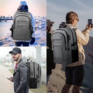 LCKPENG Extra Large Backpack, Big Computer Laptop Backpack, Carry On Backpack, Extra Large Travel Backpack for Men Women