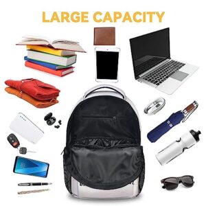 AIOMXZZ Doberman Backpack Gifts, 16 Inch Cute Dog Pattern Bookbag Durable, Lightweight, Large Capacity, Funny Animal Backpack for School Girls Boys Kids