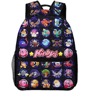 rfybew cute backpack for girls boys,cartoon anime shoulders bookbag casual laptop backpack travel hiking bag daypack aesthetic purse backpack
