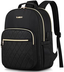 laptop backpack for women, 15.6 inch travel backpack for women as person item flight approved, waterproof school backpack, computer backpack school bag casual daypacks for college, business,work