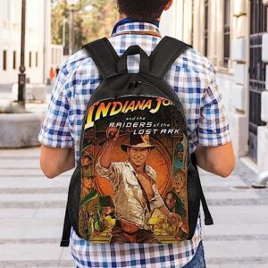 HEMKUNT Raiders Of The Lost Ark Backpack Men And Women Casual Fashion Lightweight Classic Backpack Tourist Black Bag