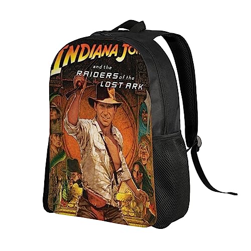 HEMKUNT Raiders Of The Lost Ark Backpack Men And Women Casual Fashion Lightweight Classic Backpack Tourist Black Bag