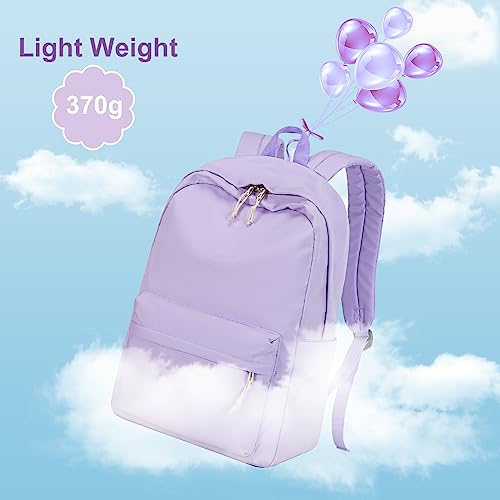 LOIDOU Backpack for Teen Girls Middle-School Primary Elementary Bookbags 17inch Kids Backpack Women laptop Backpack Lightweight Casual Daypack