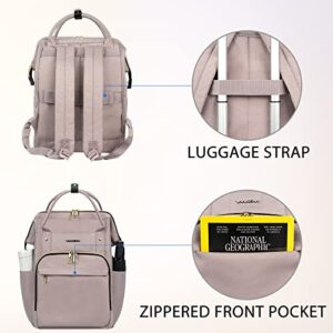 VANKEAN Laptop Backpack and Rolling Laptop Bag for Women