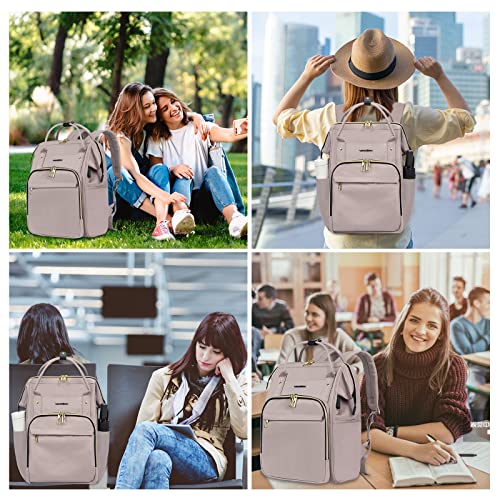 VANKEAN Laptop Backpack and Rolling Laptop Bag for Women