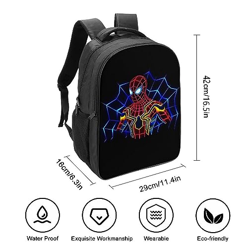 Nature Porter Cartoon Backpack for Kids Boys Girls 3D Large Capacity Laptop Backpack Casual Daypack Gift for Back to School （Style-3）