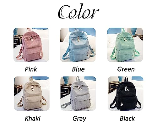 MT WORLD Laptop Backpacks,Personalized Corduroy Backpack,College Backpack,Travel Backpack,School Backpack,Laptop Backpacks,College Shoulder Bag