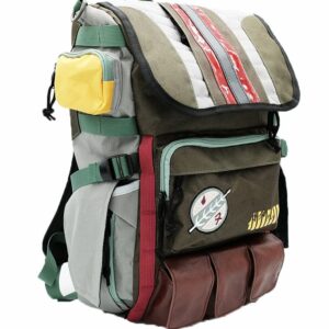 StarW Boba Cosplay Backpack Mens Outdoor Travel Casual Bag Laptop Laptops Knapsack