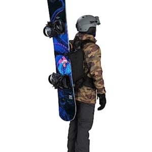 Osprey Soelden 32L Ski and Snowboard Backpack, Black, One Size