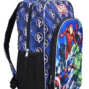 Marvel Avengers Boys Backpack For Kids| Elementary and Kindergarten Kids Knapsacks For School (Molded Front Avengers)