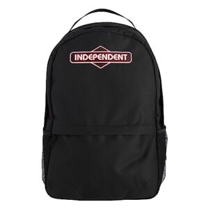 independent unisex backpack diamond groundwork skate backpack, black, one size