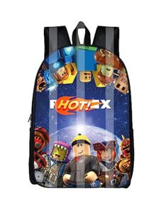 hvi unisex game backpack 3d printed cartoon casual daypacks travel bags sport knapsack 1-one size