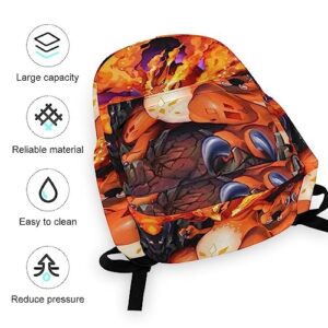 LIFEKA Charm-ander Anime Go Stylish, Versatile, Functional Backpacks for Everyday Adventures Excursions