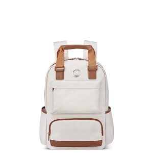 delsey paris legere laptop travel backpack, angora, 16.5 inch