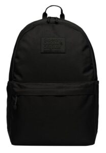 superdry womens original montana backpack, top grab handle black size one size