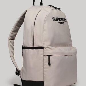 Superdry Womens City Montana Rucksack, Zip Fastening Warm Grey Size One Size