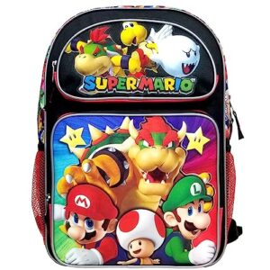 super mario bros super bowser large backpack #nn43718