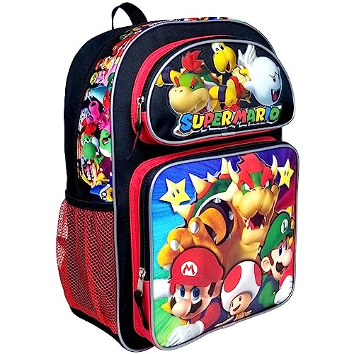 SUPER MARIO Bros Super Bowser Large Backpack #NN43718