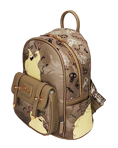 Wondapop Nightmare Before Christmas: Oogie Boogie 11" Vegan Leather Fashion Mini Backpack