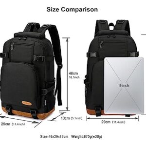 Teen SCP Foundation Graphic Rucksack-Student High Capacity Bookbag Durable Laptop Bag for Outdoor